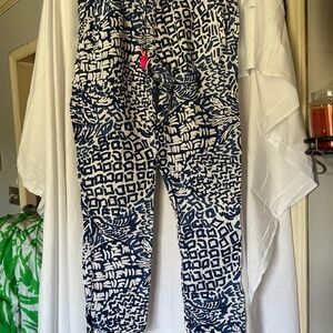 Lilly Pulitzer straight leg linen pants